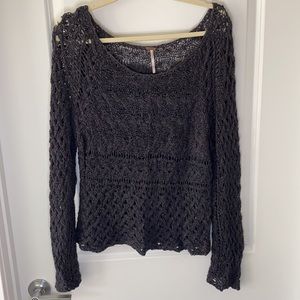 Free People Grey Sweater